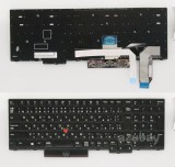 Azubay.com Japanese JP JA Keyboard for Lenovo Thinkpad Lenovo Thinkpad L580 (Type 20LW 20LX) E580 (Type 20KS 20KT) E585 (Type 20KV) 01YP750 01YP590 01YP670, Black with Black Frame