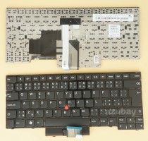 Czech Keyboard česká klávesnice for Lenovo Thinkpad E330 E335 E430 E430c Black