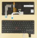 Norwegian Keyboard Norsk tastatur for Lenovo Thinkpad Yoga 14 (Type 20FY, 20DM, 20DN) Backlit, Black with Frame
