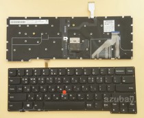 Korean KR & US Keyboard for Lenovo Thinkpad X1 Carbon Gen 2nd 2014 (Type 20A7, 20A8), Backlit,  Black No Frame