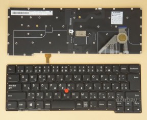Japanese JP JA Keyboard for Lenovo Thinkpad X1 Carbon Gen 2nd 2014 (Type 20A7, 20A8), Backlit,  Black No Frame