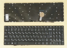 Russian Keyboard RU русский Клавиатура for Laptop Lenovo Ideadpad V110-15AST V110-15IAP V110-15ISK V310-15IKB V310-15ISK V510-15IKB 510-15IKB 510-15ISK, SN20K82573, Black