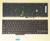 Azubay.com Brazilian Portuguese Keyboard Brazil BR-PT Brasil Teclado for Lenovo Y50-70 ( Type 20378, 20411, 80DT, 80EJ), Y50-70 Touch ( Type 20349, 20413, 80DT), Y70-70 Touch ( Type 20350, 20415, 80DU), 25215972, 25216003, Red Backlight, No Frame