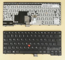 BR Portuguese Teclado Keyboard For Laptop Lenovo Thinkpad E450 (Type 20DC 20DD) Black