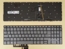 US UI English Keyboard for Lenovo IdeaPad 720s-15ikb (Type 81AC), 720S touch-15ikb (Type 81CR), SN20P24117, Backlit, Gray, No Frame, Pulled