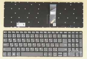 Arabic AR Keyboard for Laptop Lenovo Ideapad 330s-15arr, 330s-15ast, 330s-15ikb, 330s-15ikb D, 330s-15ikb U, 330s-15ikb GTX1050, 330s-15isk, s340-15api, s340-15api Touch, s340-15iil, s340-15iil Touch, s340-15iml, s340-15iml Touch, s340-15iwl, s340-15iwl Touch, v330-15ikb, v330-15isk, SN20M62880, Gray, No Frame