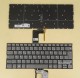 French Keyboard AZERTY Français Clavier for Lenovo Ideapad Yoga 720-13IKB (Type 80X6, 81C3), SN20M61406, Backlit, Gray