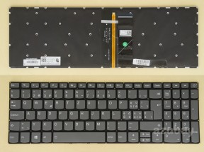 Swiss German CH SW QWERTZ Schweiz Tastatur Keyboard for Lenovo Ideapad 320-17abr, 320E-17abr, 320H-17abr, 320L-17abr, 320R-17abr, 320-17ast, 320E-17ast, 320H-17ast, 320L-17ast, 320R-17ast, 320-17ikb, 320E-17ikb, 320H-17ikb, 320L-17ikb, 320R-17ikb, 320-17isk, 320E-17isk, 320H-17isk, 320L-17isk, 320R-17isk, 330-17ikb, 330E-17ikb, 330H-17ikb, 330L-17ikb, 330R-17ikb, V320-17ikb, V320-17isk, SN20M62994, Gray, Backlit
