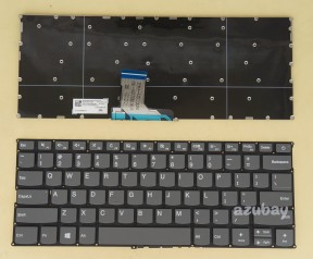 US UI English Keyboard for Lenovo Ideapad 320s-13ikb, 320s-13ikb U, 320s-13ikb D, 720s-14ikb, SN20M62355, Gray