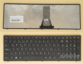 Turkish Keyboard TR Türkçe klavye for Lenovo Ideapad Flex 15 15D, G500S, G500S Touch, G505S, G510S, G510S Touch, S500, S500 Touch, S510P, S510P Touch, Z510, 25211054 25211084 25211024, with Black Frame