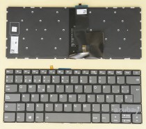 Spanish Keyboard Español Teclado for Lenovo Ideapad 320-14ast, 320-14iap, 320-14ibk, 320-14isk, 320e-14ibk, 320e-14isk, 320h-14ibk, 320h-14isk, 320l-14ibk, 320l-14isk, 320r-14ibk, 320r-14isk, 320s-14ikb, b320-14ikb, 320s-15abr, 320s-15ast, 320s-15ikb, 320s-15isk, 520s-14ikb, SN20M61895, Backlit, Gray, No Frame