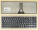 Turkish Keyboard TR Türkçe klavye for Lenovo Ideapad Flex 15 15D, G500S, G500S Touch, G505S, G510S, G510S Touch, S500, S500 Touch, S510P, S510P Touch, Z510, 25213005 25213035 25212975, with Silver Frame