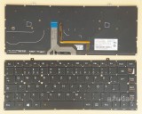 AZUBAY.COM German Keyboard DE QWERTZ Deutsche Tastatur for Lenovo Yoga 2 Pro (Type 20346, 280DQ, 80AY, 80DQ), 25212862 25212831, Backlit, Black No Frame