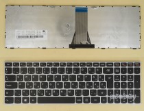 Hungarian Keyboard Magyar HG HU QWERTZ Billentyűzet for Lenovo Ideapad 300-15ibr 300-15isk 300-17isk 305-15abm 305-15ibd 305-15iby 305-15ihw 500-15acz 500-15isk, 25215270 25215240 25215300, With Silver Frame