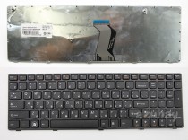Russian Keyboard RU русский Клавиатура for Lenovo V570 V570c B570 B570e B570e2 B575 B575e B580 B590 Ideapad Z570 Z575, 25013317 25013347 25013375 Black with Frame