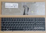 AZUBAY.COM Spanish Keyboard SP Español Teclado for Laptop Lenovo Ideapad Z560 Z560A Z565A G570 G575 G770 G780 25010790 25010820, Black with Gray Frame