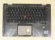 Norwegian Keyboard Norsk tastatur with Palmrest Cast Top Case Cover for Lenovo Thinkpad X1 Yoga 2nd Gen 2017 (Type 20JD 20JE 20JF 20JG) 01HY826 01HY946 01HY906 01HY866, Backlit