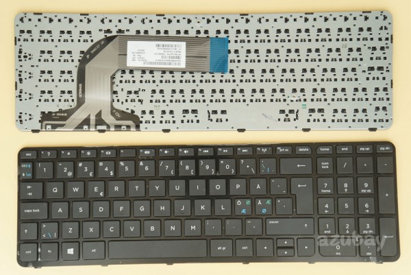Scandinavian Nordic Danish Norwegian Swedish Finnish Keyboard Dansk tastatur Norsk tastatur Suomi näppäimistö Svensk tangentbord for HP Pavilion 17-e 17-e000 17-e000eo 17-e002so 17-e010eo 17-e011so 17-e012eo 17-e012so 17-e016eo 17-e016so 17-e030so 17-e036so 17-e047eo 17-e047so 17-e050eo 17-e050so 17-e051so 17-e053eo 17-e053so 17-e054so 17-e055so 17-e057so 17-e058eo 17-e058so 17-e060eo 17-e060so, Black with Frame