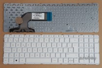 Spanish Keyboard SP Español Teclado for Laptop HP R65 726104-071 720597-071 9Z.N9HPQ.20S AER65P00120, White without Frame