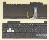 AZUBAY.COM Belgian Keyboard AZERTY BE Belge Belgium Clavier Toetsenbord for ASUS ROG Strix SCAR III G731GT G731GU G731GV G731GW, Normal RGB Backlight, Black