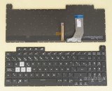 AZUBAY.COM Spanish Keyboard SP Español Teclado for Laptop ASUS ROG Strix SCAR III G731GT G731GU G731GV G731GW, Normal RGB Backlight, Black