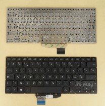 French Keyboard AZERTY Français Clavier for Asus Vivobook S430FA S430FN S430UA S430UF S430UN X430FA X430FN X430UA, Black