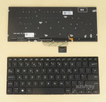 UK GB British Keyboard for Asus Vivobook S430FA S430FN S430UA S430UF S430UN X430FA X430FN X430UA, Backlit, Black