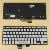 AZUBAY.COM Italian Keyboard IT Tastiera Italiana for Asus Vivobook S430FA S430FN S430UA S430UF S430UN X430FA X430FN X430UA, Backlit, Silver