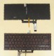 Thai TH & US Keyboard แป้นพิมพ์ภาษาไทย for Laptop MSI GF63 8RC, GF63 8RD, NSK-FDDBN 03, 9Z.NEVBN.D03, Red Backlight