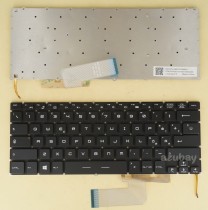 Italian Keyboard IT Tastiera Italiana for Laptop MSI GS30, GS40, GS30 2M Shadow, GS32 6QE Shadow, GS32 7QE, GS40 6QD Phantom, GS40 6QE Phantom, GS43VR 6RE Phantom Pro, GS43VR 7RE Phantom Pro, MS-13F1, MS-13F2, MS-14A2, MS-14A3, White Backlight, Black
