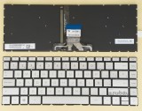 AZUBAY.COM Spanish Keyboard SP Español Teclado for Laptop Laptop HP Home 14-cf 14-cf0000 14-cf1000 14-ck 14-ck0000 14-ck1000 14-cm 14-cm0000 14-cm1000 14-df 14-df0000 14-dg 14-dg0000 14-dk 14-dk0000 14-ma 14-ma0000 14-ma1000 14q-cs 14q-cs0000, Backlit, Silver