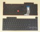 Hungarian Keyboard Magyar HG HU QWERTZ Billentyűzet for Laptop ASUS ROG Strix SCAR III G731GW G731GV V185062AE1 HG, 0KN1-911HU11, 0KNR0-661MHU00, PER-KEY RGB Backlight, Black
