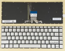 Spanish Keyboard Teclado for HP 14-cd0000ns 14-cd0001ns 14-cd0002ns 14-cd0003ns 14-cd0004ns 14-cd0005ns 14-cd0006ns 14-cd0007ns 14-cd0008ns 14-cd0009ns 14-cd0010ns 14-cd0011ns 14-cd0012ns 14-cd0013ns 14-cd0014ns 14-cd0015ns 14-cd0017ns 14-cd0018ns 14-cd0019ns 14-cd0020ns, Backlit, Silver