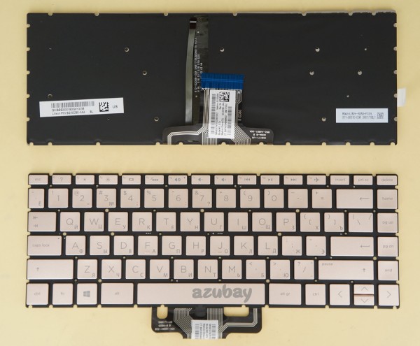 Russian Keyboard RU русский Клавиатура for Laptop HP Home 14q-cy 14q-cy0000 14s-cf 14s-cf0000 14s-cr 14s-cr0000 14s-cs 14s-cs0000 14s-cs1000 14s-df 14s-df0000 14s-dk 14s-dk0000 14s-dp 14s-dp0000 14-dq 14-dq0000, 240 G7, 245 G7, 246 G7, Backlit, Rose Pink Golden