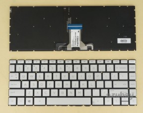 US UI English Keyboard for HP Pavilion x360 14-cd1013tx 14-cd1014tu 14-cd1014tx 14-cd1015tu 14-cd1015tx 14-cd1016tu 14-cd1016tx 14-cd1017tu 14-cd1017tx 14-cd1018tu 14-cd1018tx 14-cd1019tu 14-cd1019tx 14-cd1020tu 14-cd1020tx 14-cd1021tu 14-cd1021tx 14-cd1022tu 14-cd1022tx 14-cd1023tu 14-cd1023tx 14-cd1024tu 14-cd1024tx 14-cd1025cl 14-cd1025tu 14-cd1025tx 14-cd1026tu 14-cd1033nr 14-cd1042nr 14-cd1055cl 14-cd1055tx 14-cd1066nr 14-cd1075nr, Backlit, Silver