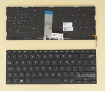 UK GB British Keyboard for Laptop ASUS Vivobook AEXKPE01020 0KNB0-260CUK00, Backlit, Black