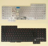 AZUBAY.COM German Keyboard DE QWERTZ Deutsche Tastatur for Laptop ASUS ROG G701V G701VI G701VIK G701VO GX700V GX700VO, Backlight version without Backlight board, Black