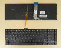 Canadian CA CF EF Keyboard for Laptop Asus A501L A501LB A501LX FX51L FX51LB FX51LX K501L K501LB K501LX K501U K501UB K501UQ K501UW K501UX R516L R516LB R516LX V502L V502LB V502LX V505L V505LB V505LX, Backlit, Black