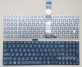 US UI English Keyboard for Laptop Asus S50C S50CA S50CB S50CM S550C S550CA S550CB S550CM S56C S56CA S56CB S56CM U58C U58CA U58CB U58CM V550C V550CA V550CB V550CM, Black, No Frame