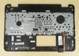 Korean KR & US Keyboard with Palmrest Case Top Cover for Laptop ASUS ROG G551JK G551JM G551JW G551JX GL551JK GL551JM GL551JW GL551JX GL551vw, Red Backlight, Black