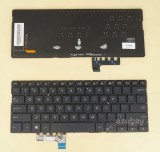 Azubay.com US UI English Keyboard for Laptop ASUS UX331UAL NSK-WN201 9Z.NENBU.201 0KNB0-262BUS00 0KN1-461US13, Backlit, Black