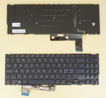 Scandinavian Nordic Danish Norwegian Swedish Finnish Keyboard Dansk tastatur Norsk tastatur Suomi näppäimistö Svensk tangentbord for Laptop ASUS Zenbook 15 UX533FD UX533FN, 0KN1-621ND16, Backlit, Dark Blue, No Frame