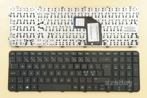 Scandinavian Nordic Danish Norwegian Swedish Finnish Keyboard Dansk tastatur Norsk tastatur Suomi näppäimistö Svensk tangentbord for HP R36 681800-DH1 684650-DH1 AER36N00310 SG-55100-79A, Black with Frame