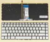 Azubay.com Canadian CA CF EF Keyboard for HP Pavilion 14-ab000 14-ab100 14-ab054ca 14-ab057ca 14-ab084ca 14-ab154ca 14-ab168ca, Envy 14-j000 14-j100 14-j153ca 14-j157ca V150502ES2 EF PK131CU2A08, horizontal Enter, Backlit, Silver No Frame
