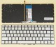 Canadian CA CF EF Keyboard for HP Pavilion 14-ab000 14-ab100 14-ab054ca 14-ab057ca 14-ab084ca 14-ab154ca 14-ab168ca, Envy 14-j000 14-j100 14-j153ca 14-j157ca V150502ES2 EF PK131CU2A08, horizontal Enter, Backlit, Silver No Frame