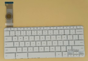 US UI English Keyboard for HP Chromebook 14-AK 14-AK000 14-ak000nd 14-ak001tu 14-ak002tu 14-ak003tu 14-ak004tu 14-ak010nr 14-ak013dx 14-ak020nr 14-ak030nr 14-ak031nr 14-ak040nr 14-ak040wm 14-ak041dx 14-ak050nr 14-ak060nr, White No Frame