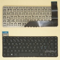 Scandinavian Nordic Danish Norwegian Swedish Finnish Keyboard Dansk tastatur Norsk tastatur Suomi näppäimistö Svensk tangentbord for HP Stream Home Notebook 14-z 14-Z000, Black No Frame