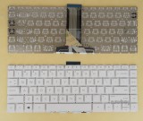Azubay.com US UI English Keyboard for HP Stream 14-DS 14-DS000 14-DS0000 14-ds0001au 14-ds0002au 14-ds0003au 14-DS0003DX 14-ds0004au 14-ds0005au 14-ds0006au 14-ds0007au 14-ds0008au 14-DS0010NR 14-DS0013DX 14-DS0020NR 14-DS0023DX 14-DS0036NR, White No Frame