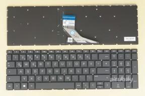 German Keyboard DE QWERTZ Deutsche Tastatur for HP 17-ca0305ng 17-ca0306ng 17-ca0308ng 17-ca0330ng 17-ca0400ng 17-ca0501ng 17-ca0601ng 17-ca0602ng 17-ca0607ng 17-ca0608ng 17-ca0610ng 17-ca0700ng 17-ca0800ng 17-ca0802ng 17-ca0906ng 17-ca0907ng 17-ca0911ng 17t-by000 17z-ca000, 250 G7, 255 G7, 256 G7, Backlit, Black No Frame