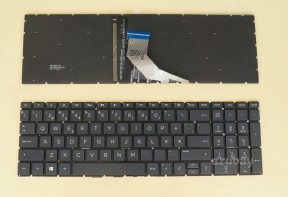 Norwegian Keyboard Norsk tastatur for HP NSK-XN9BC 9Z.NEZBC.90N PK132891B31, Backlit, Black, No Frame